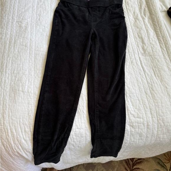 Black Corduroy Legging Pants - Picture 1 of 4